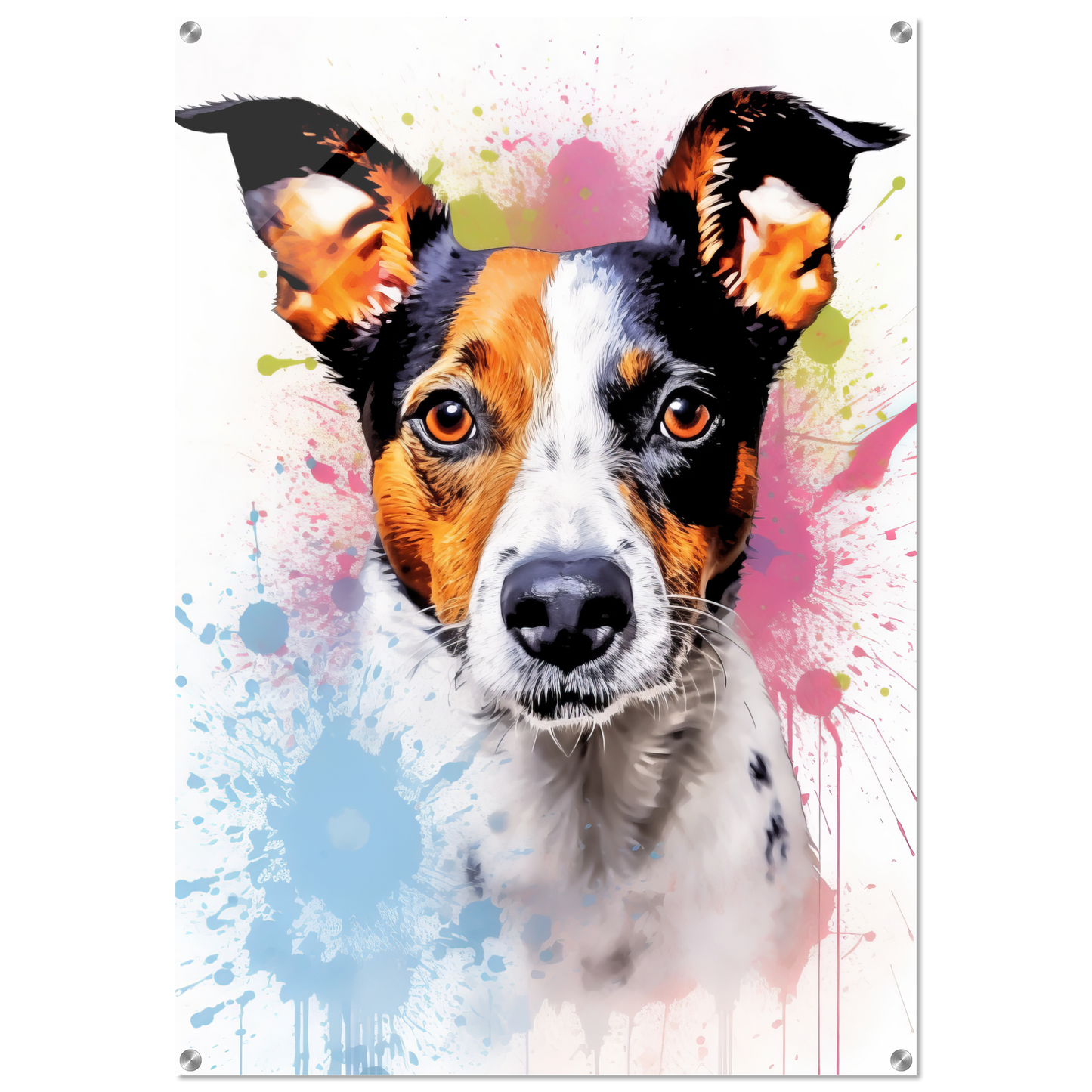Jack Russell Terrier Pop Art (DOG283)