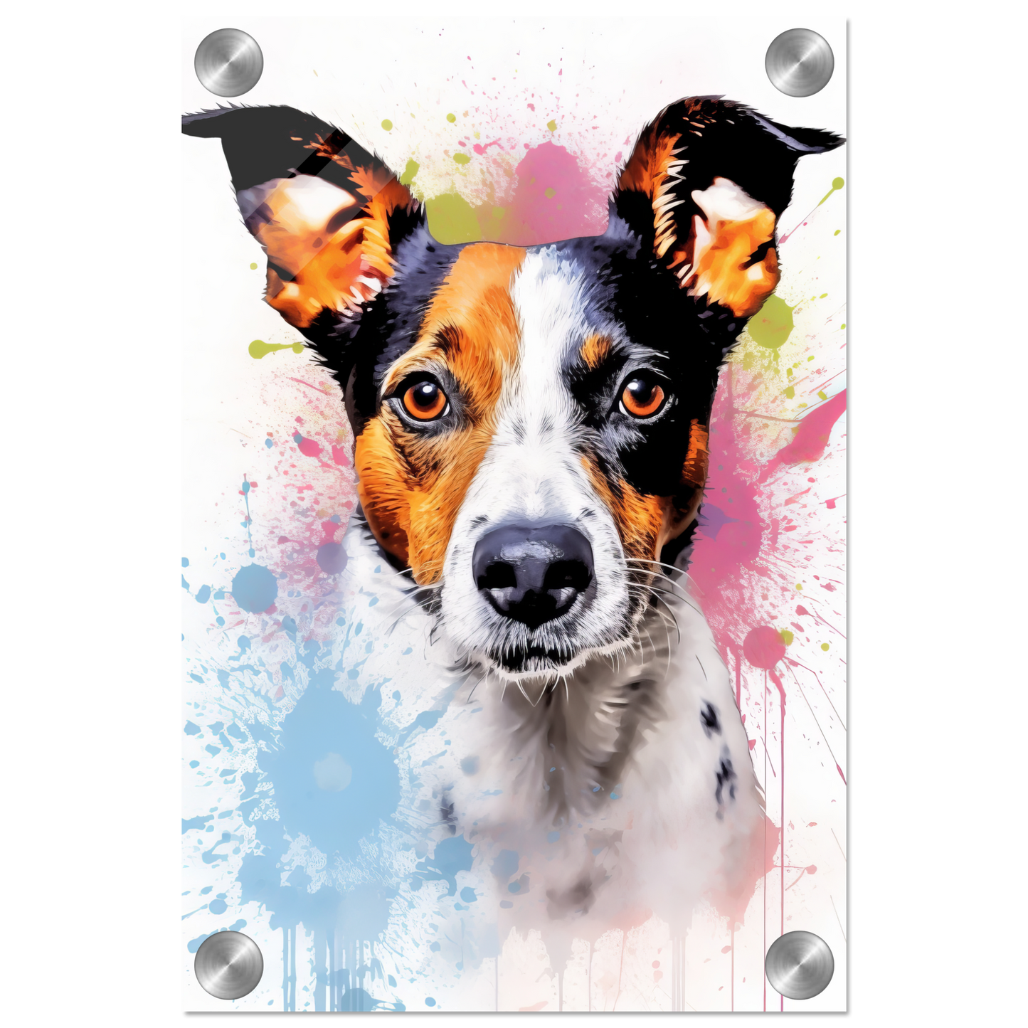 Jack Russell Terrier Pop Art (DOG283)