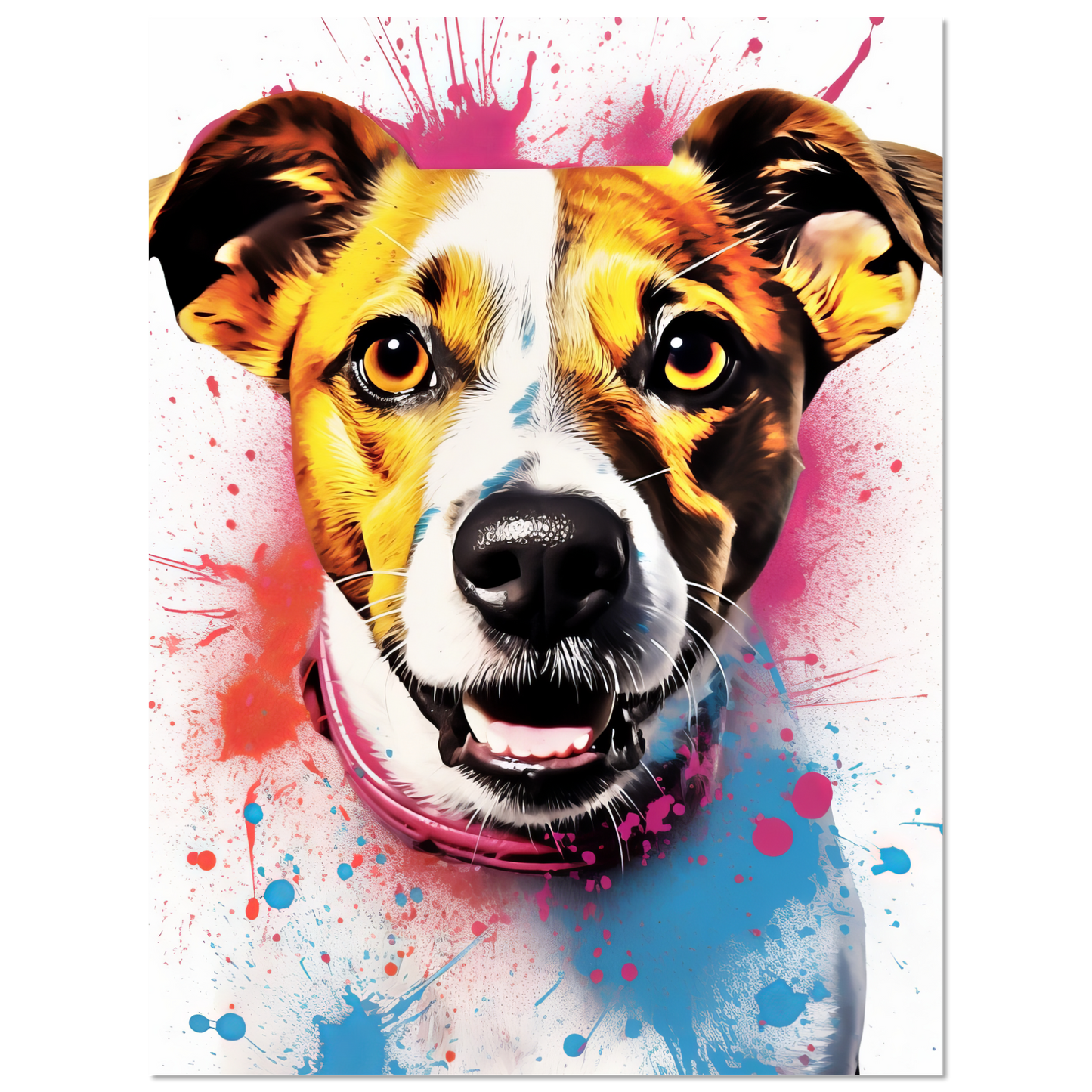 Jack Russell Terrier Pop Art (DOG284)