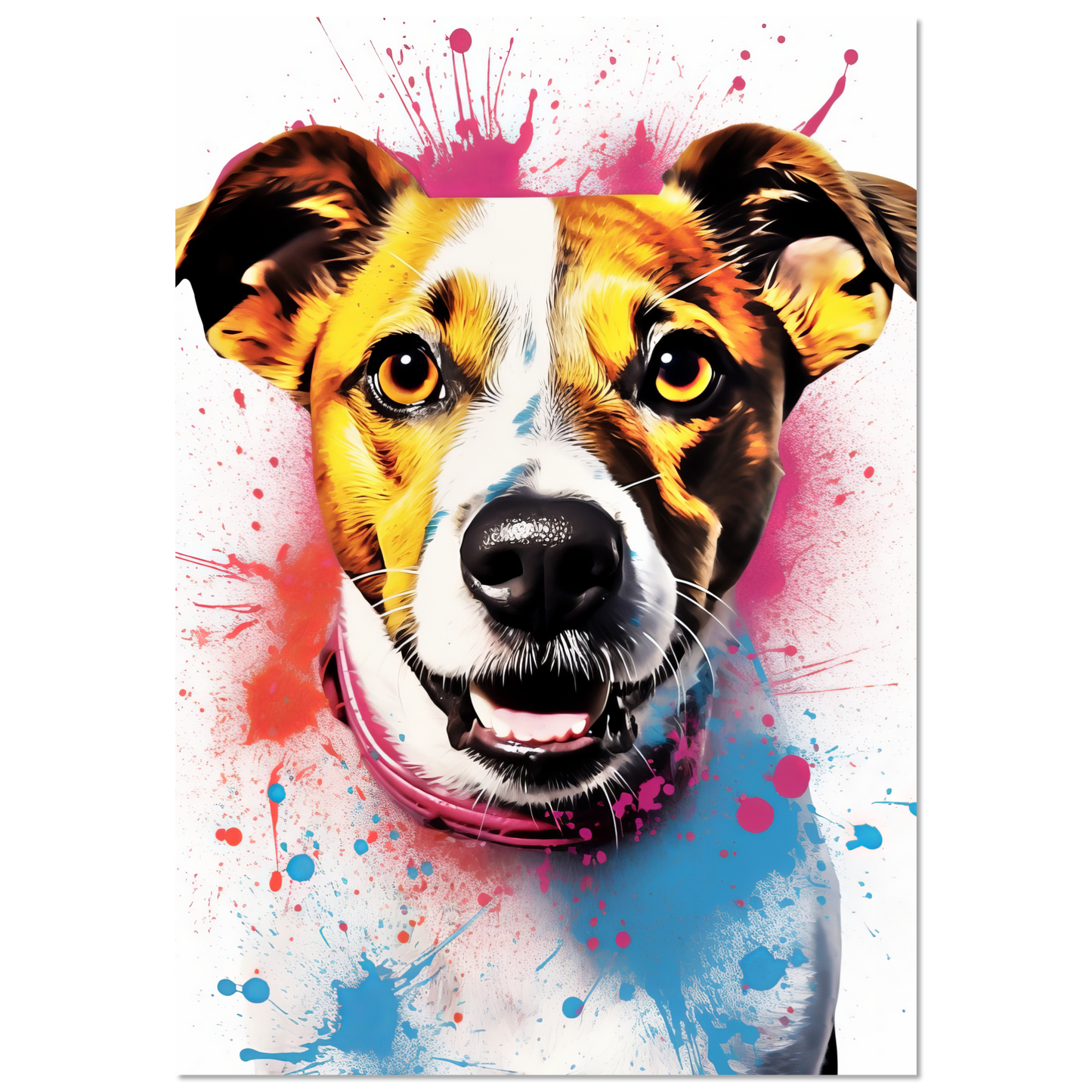 Jack Russell Terrier Pop Art (DOG284)