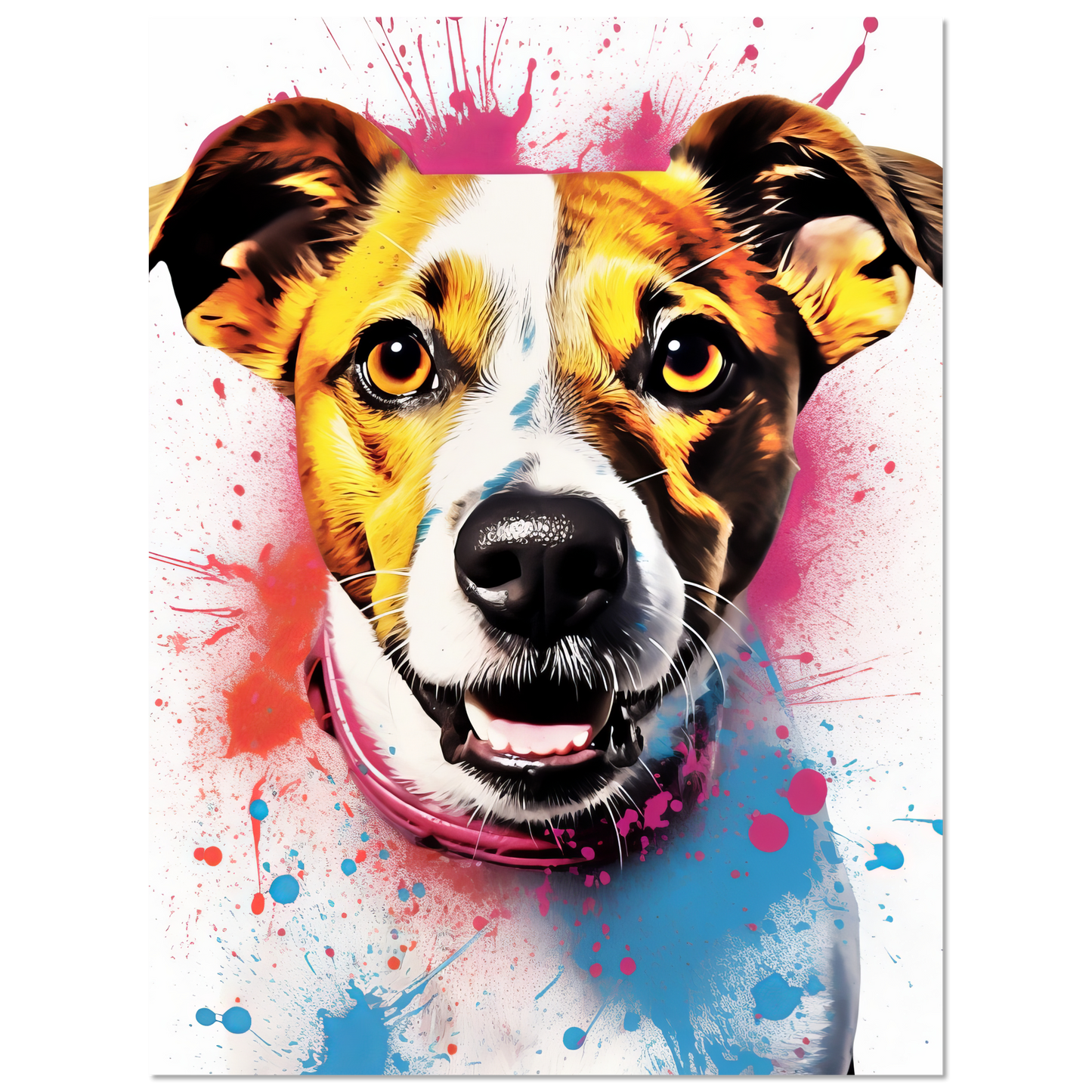 Jack Russell Terrier Pop Art (DOG284)