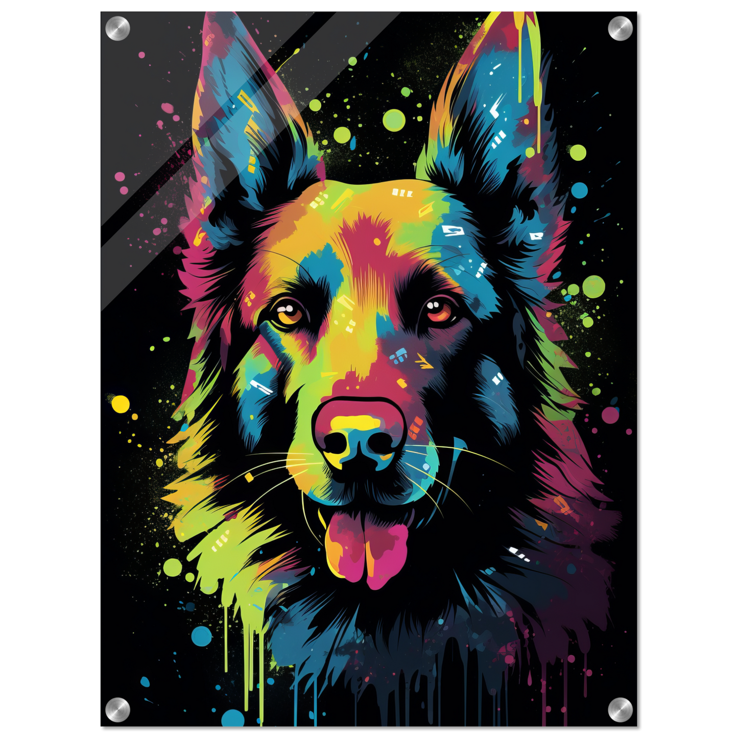 Belgischer Schäferhund Pop-Art (DOG304)