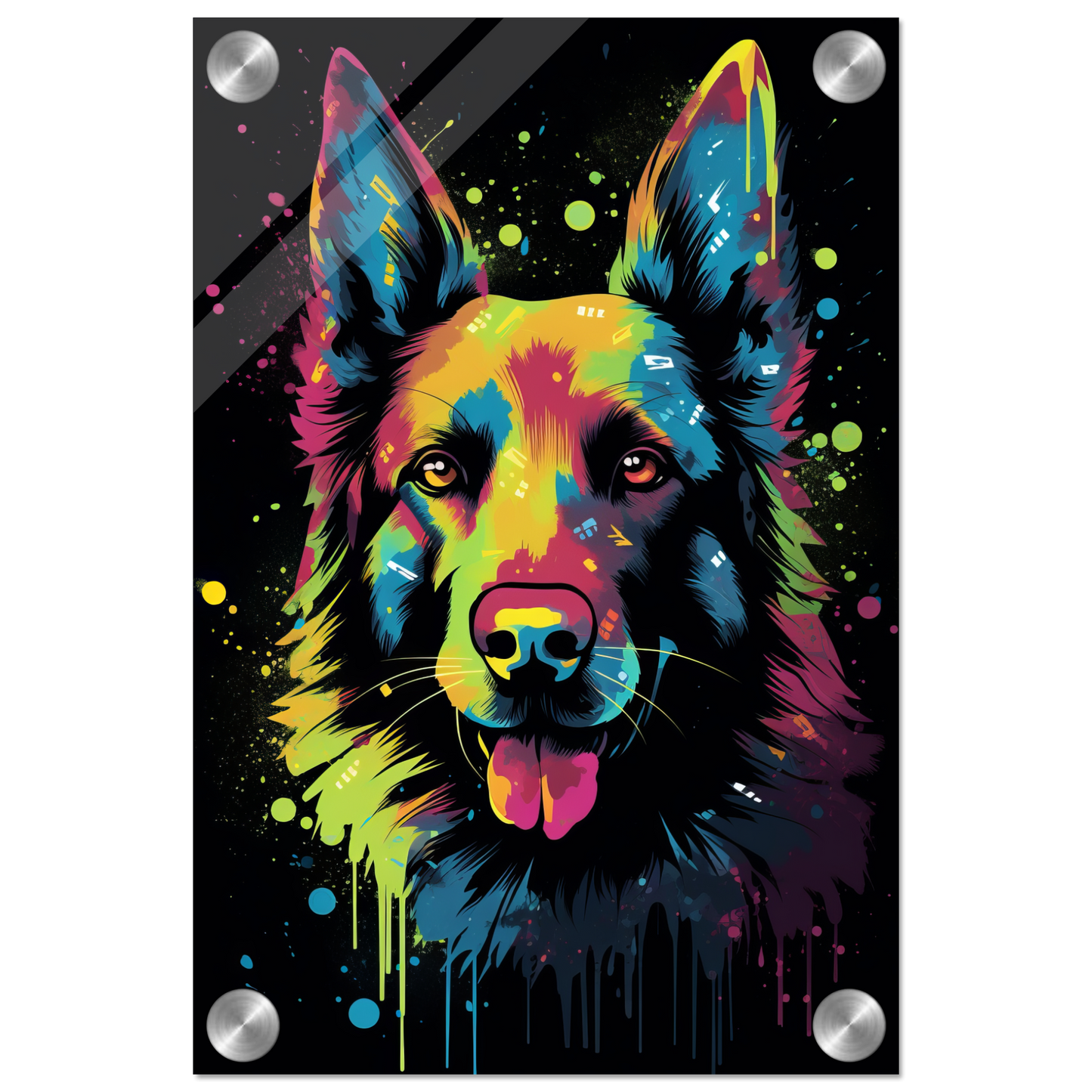Belgischer Schäferhund Pop-Art (DOG304)
