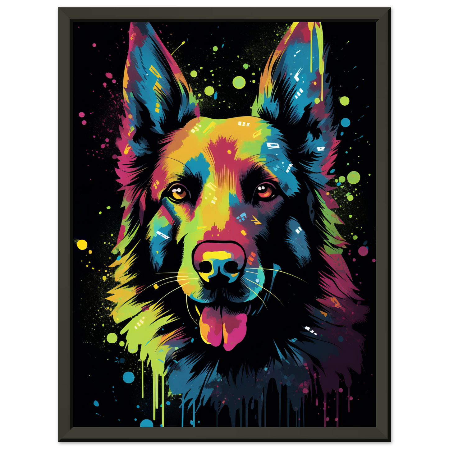 Belgischer Schäferhund Pop-Art (DOG304)