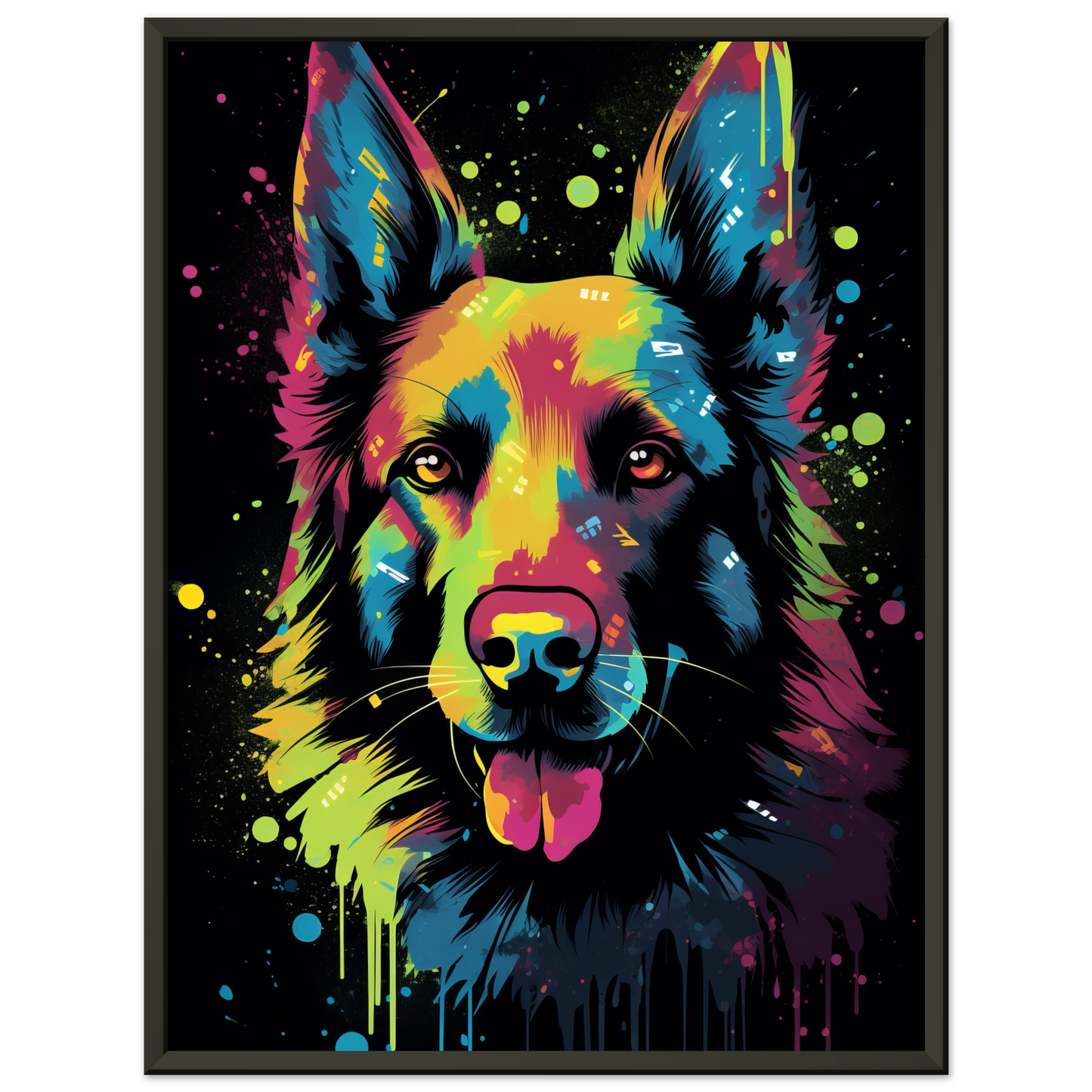 Belgischer Schäferhund Pop-Art (DOG304)