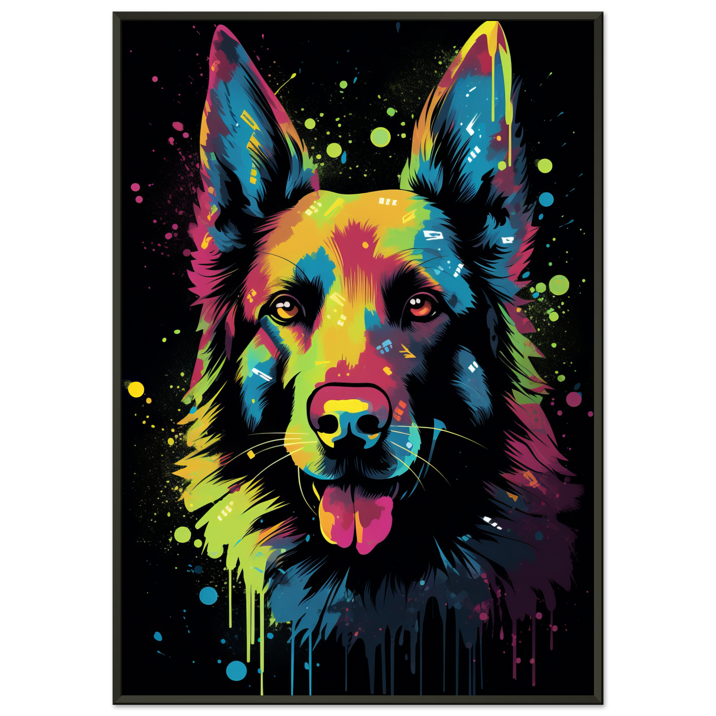 Belgischer Schäferhund Pop-Art (DOG304)
