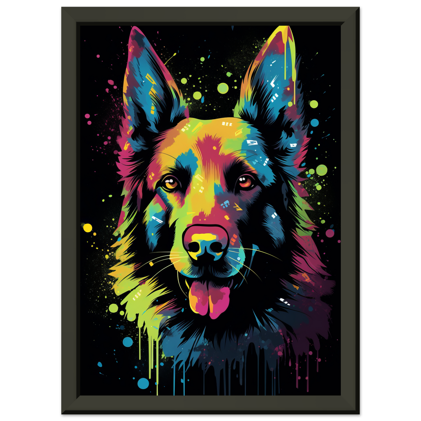 Belgischer Schäferhund Pop-Art (DOG304)