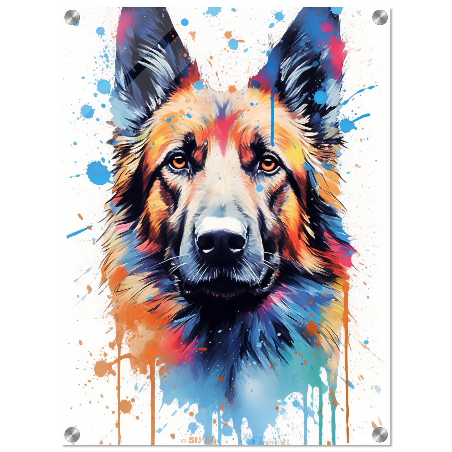 Belgischer Schäferhund Pop-Art (DOG305)