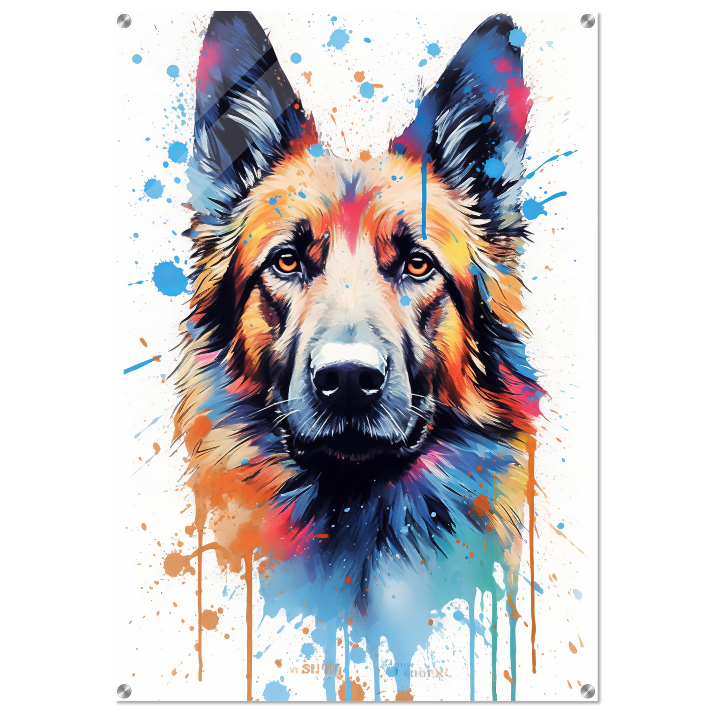 Belgischer Schäferhund Pop-Art (DOG305)