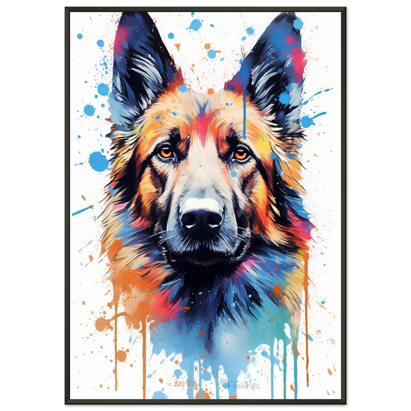 Belgischer Schäferhund Pop-Art (DOG305)