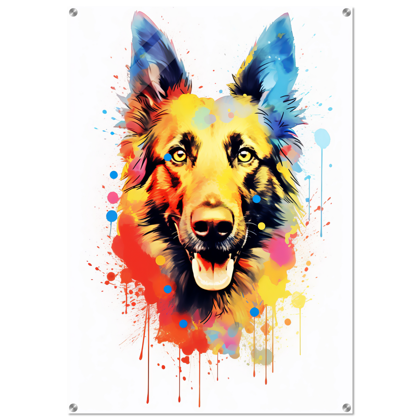 Belgischer Schäferhund Pop-Art (DOG306)