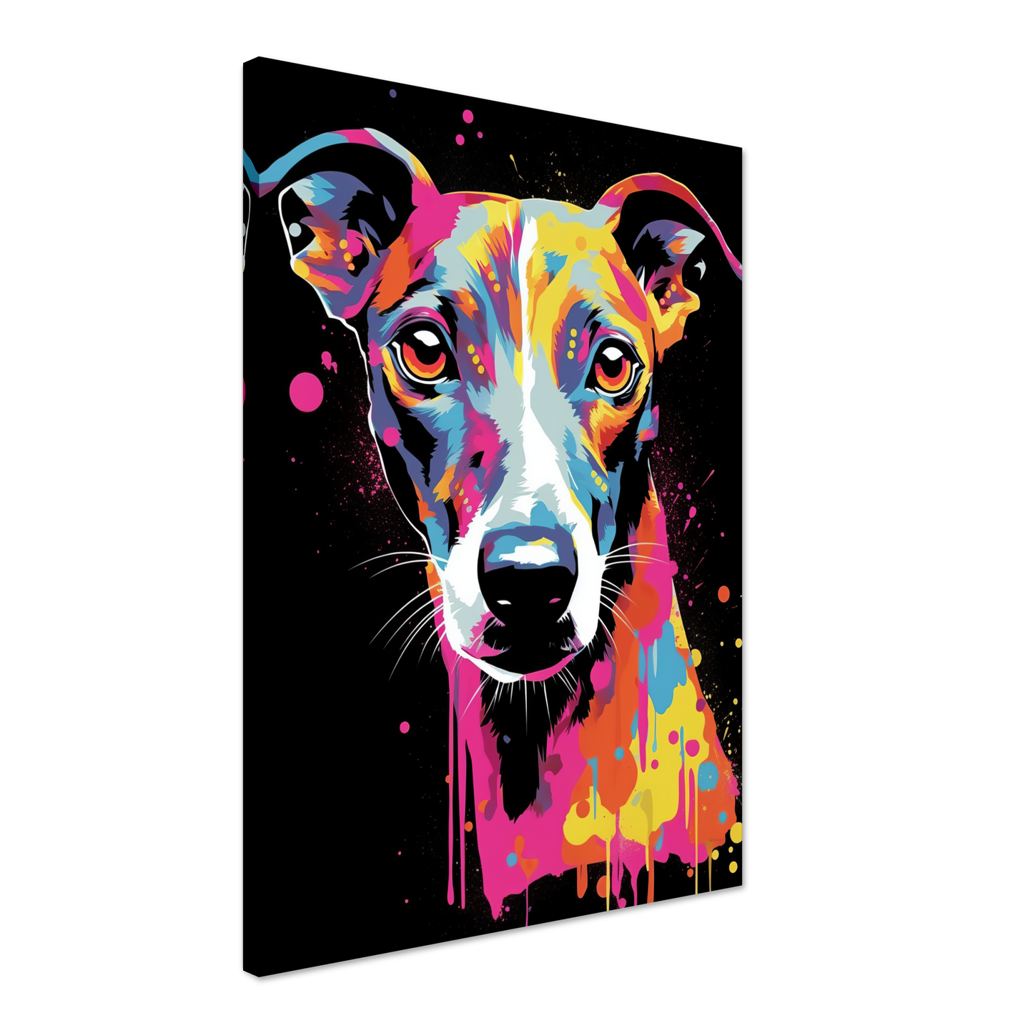 Whippet Hund Pop-Art (DOG314)