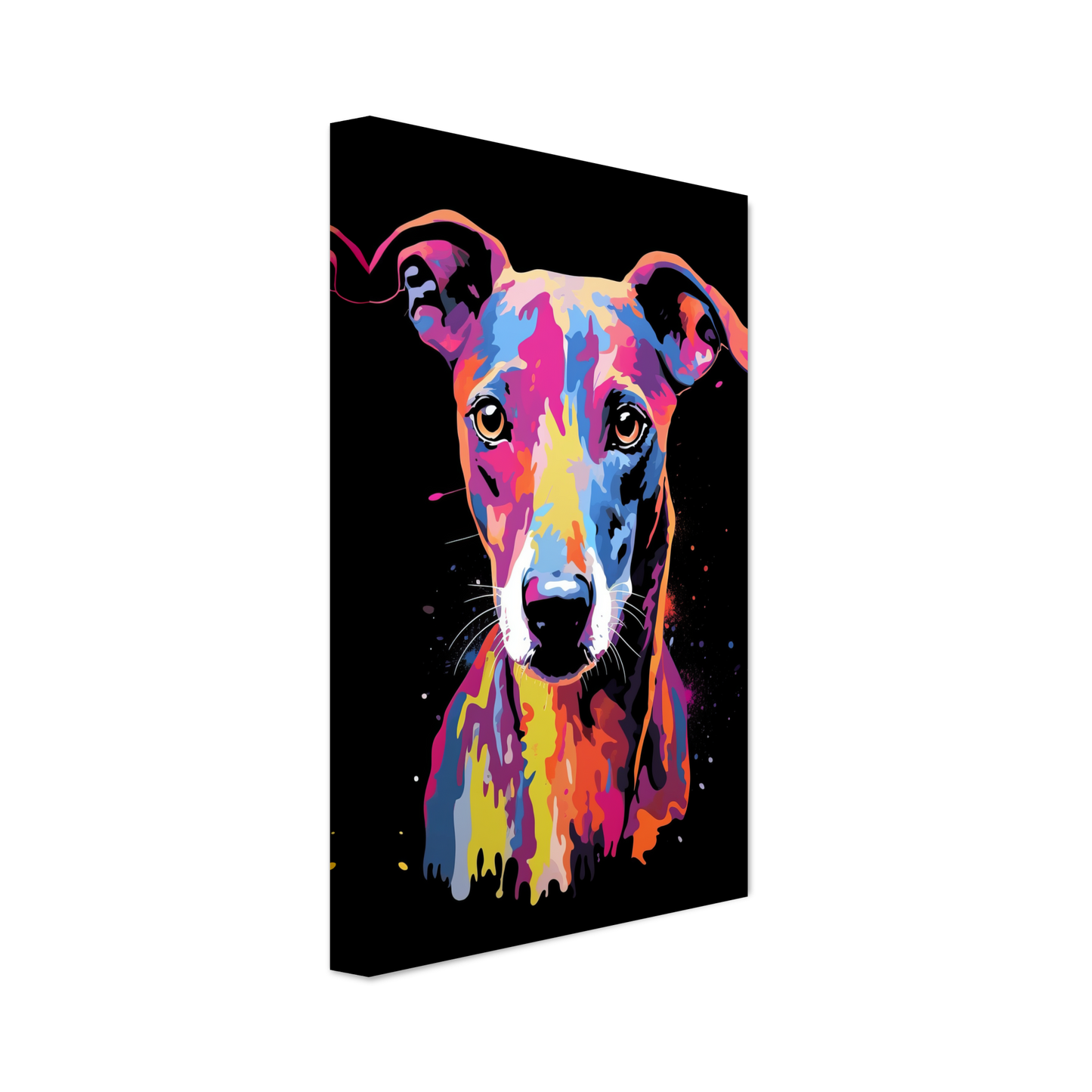 Whippet Hund Pop-Art (DOG316)