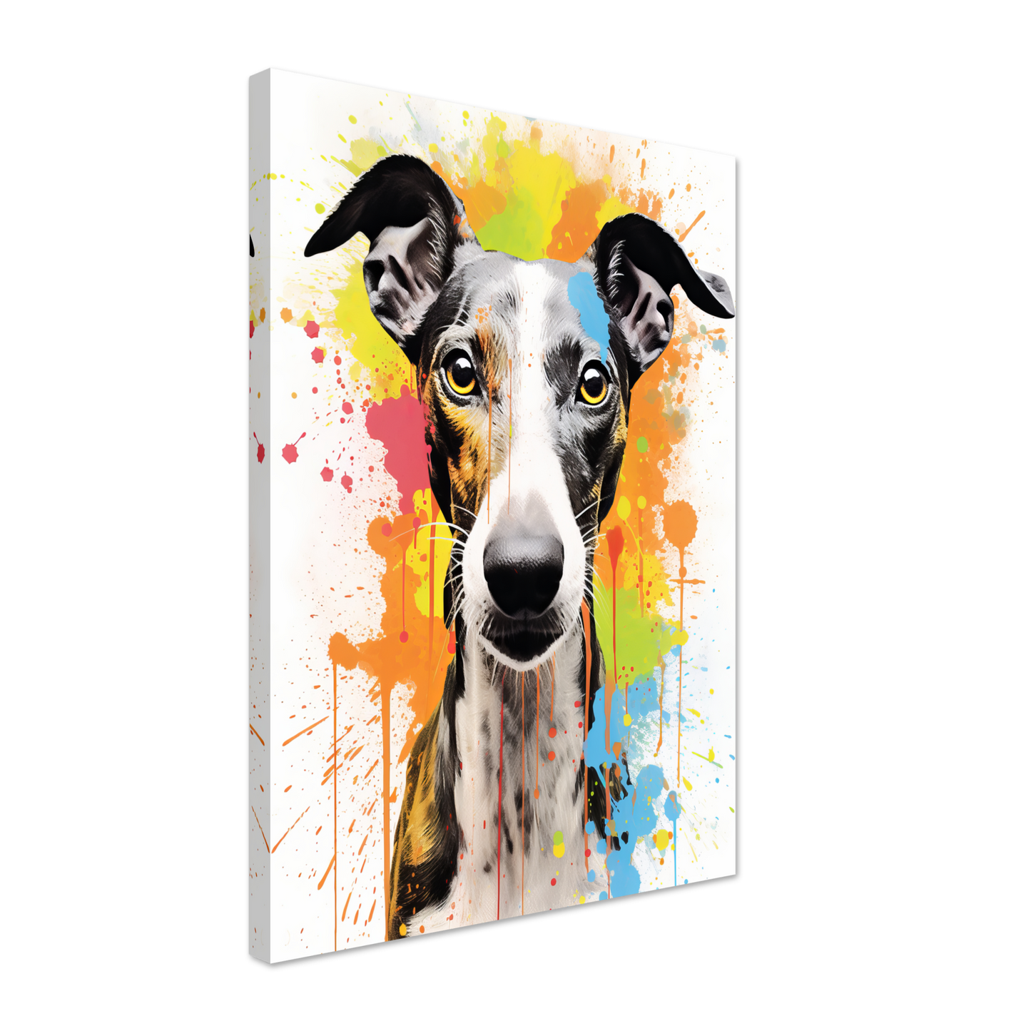 Whippet Hund Pop-Art (DOG317)