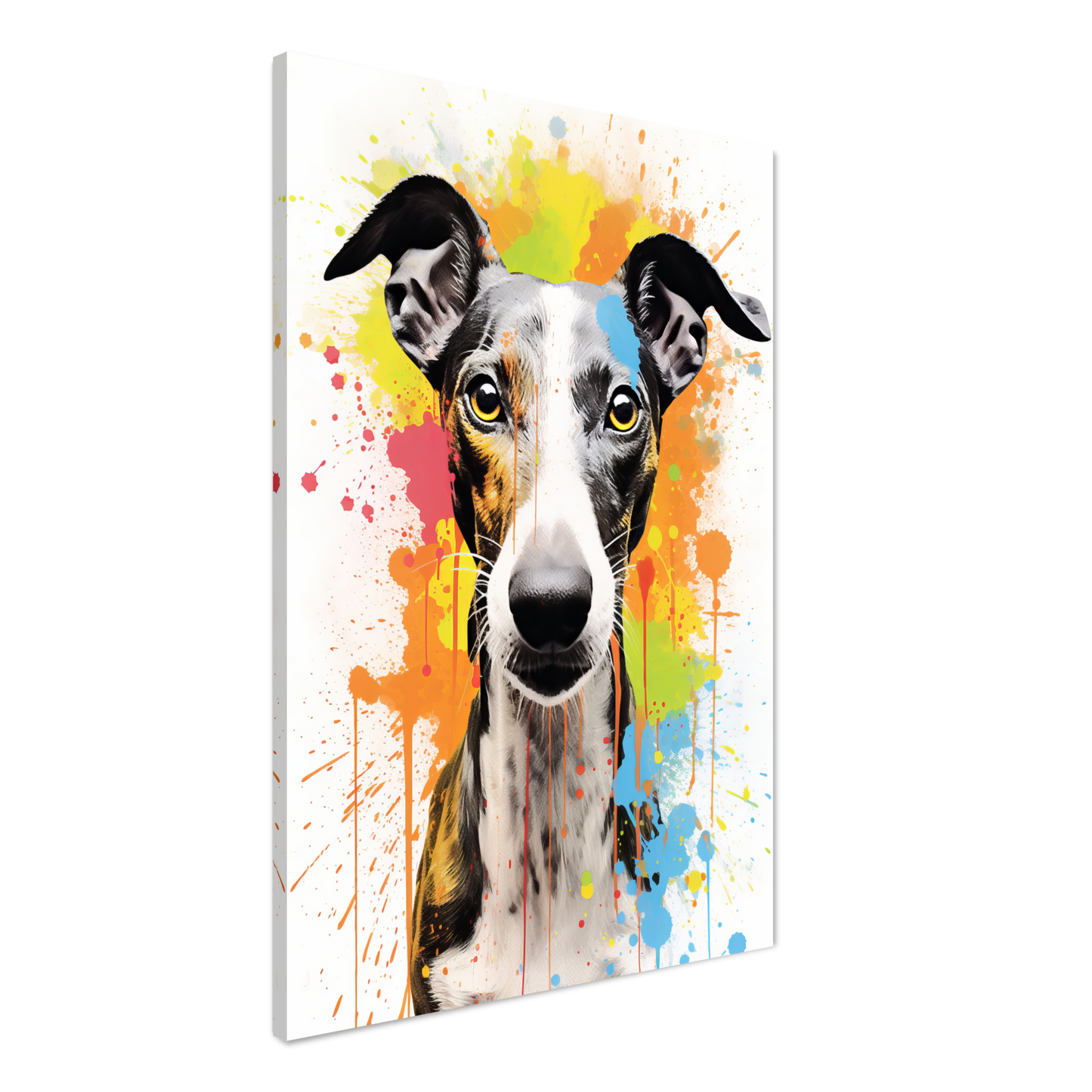 Whippet Hund Pop-Art (DOG317)