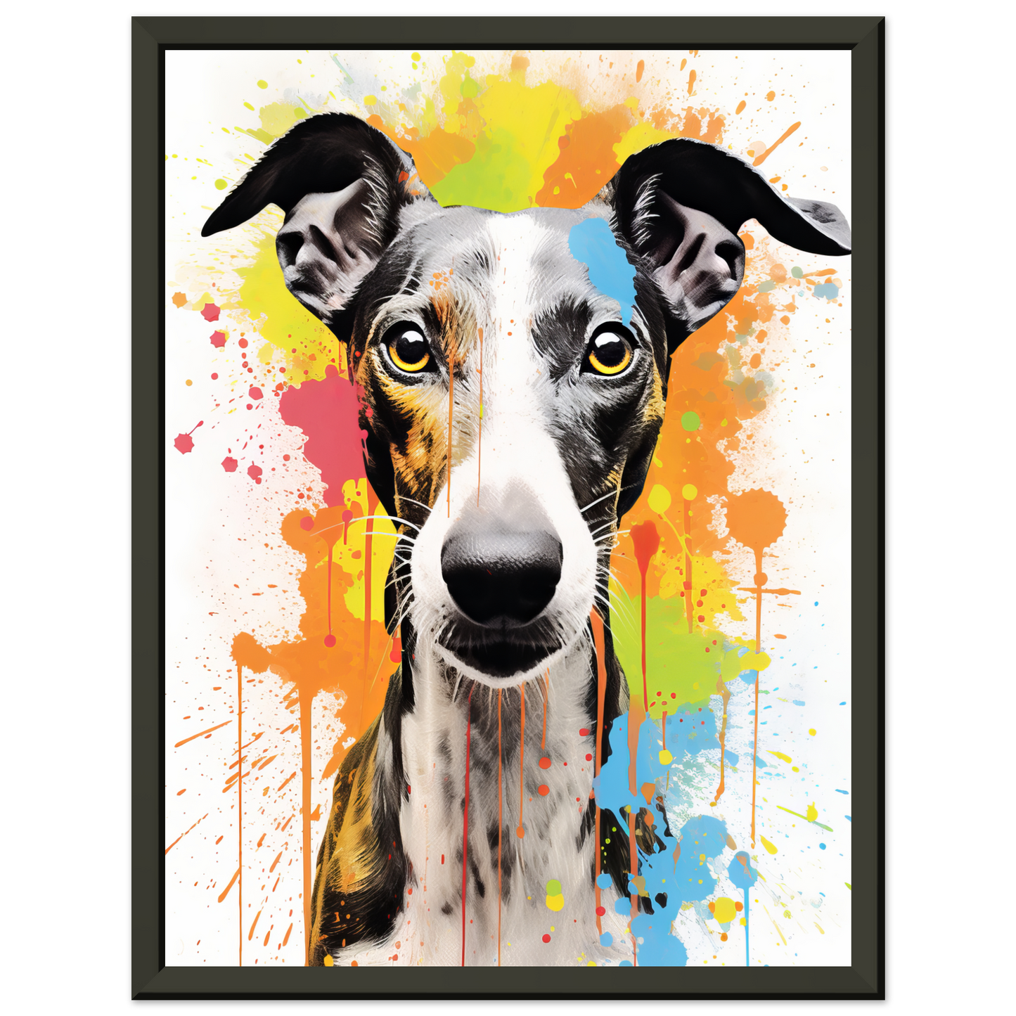 Whippet Hund Pop-Art (DOG317)