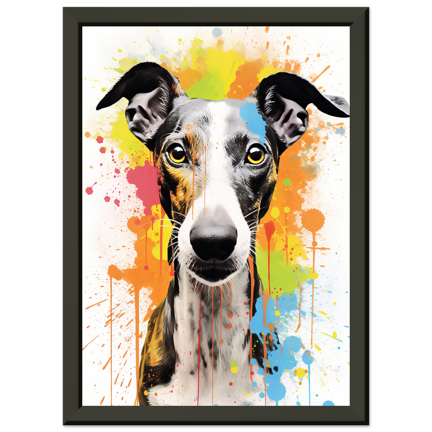 Whippet Hund Pop-Art (DOG317)