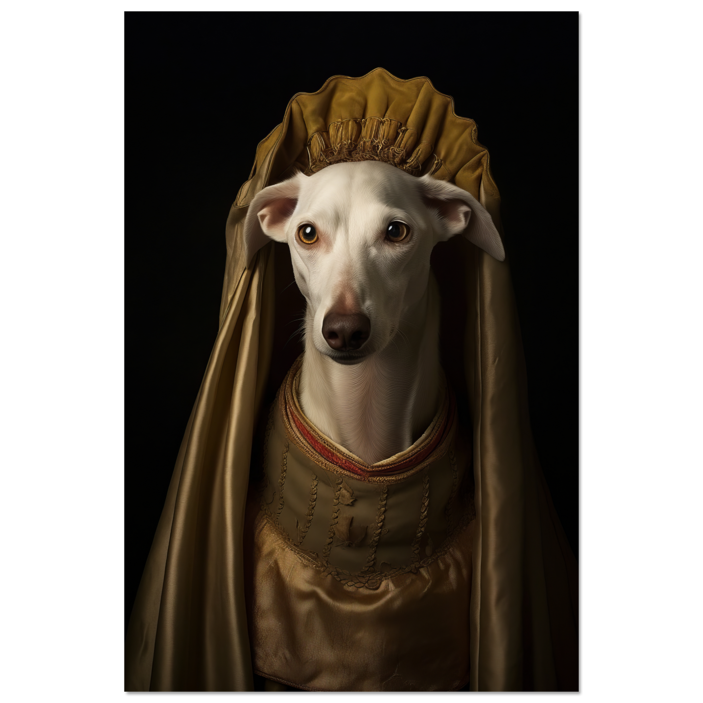 Whippet dog renaissance (DOG321)