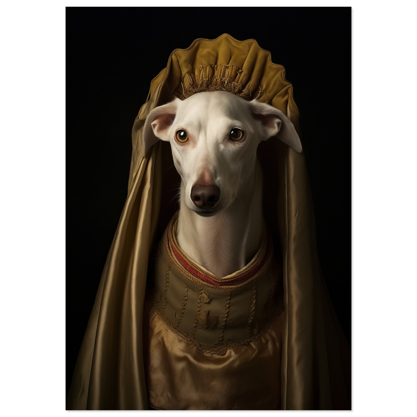Whippet dog renaissance (DOG321)