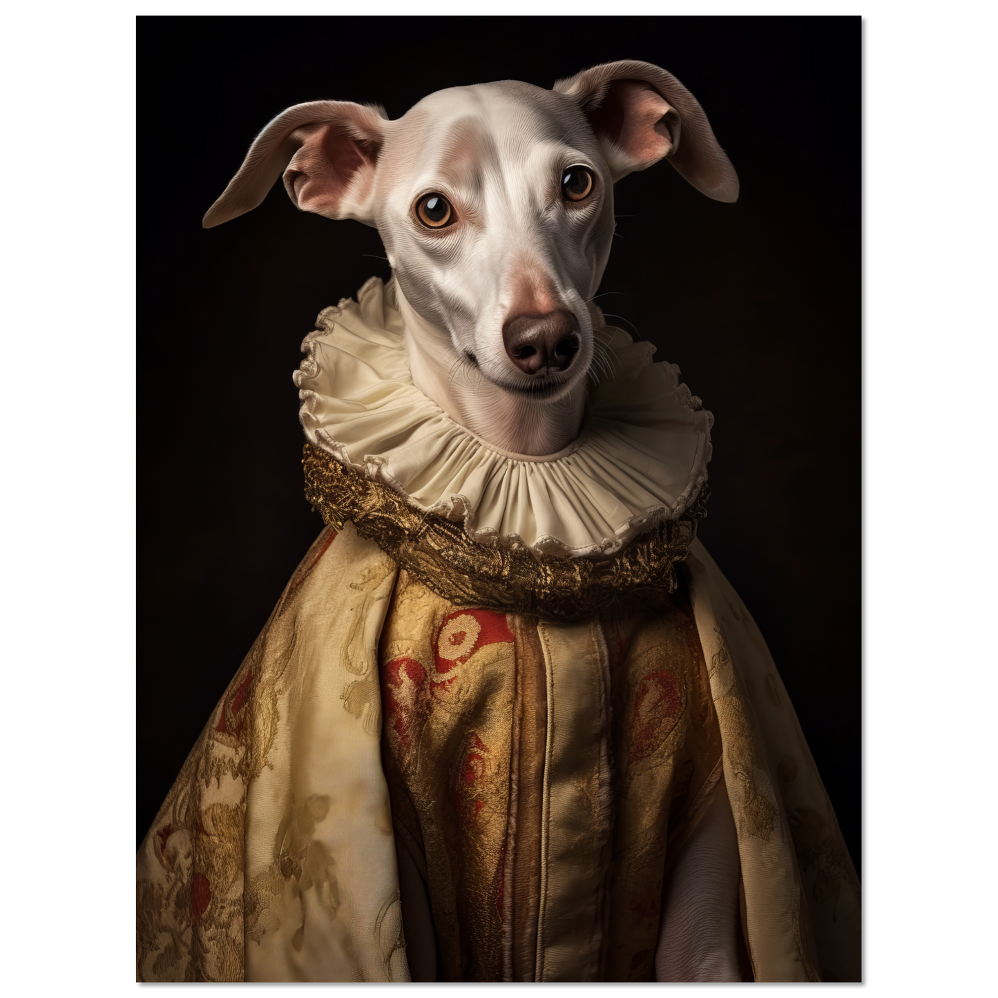 Whippet dog renaissance (DOG322)