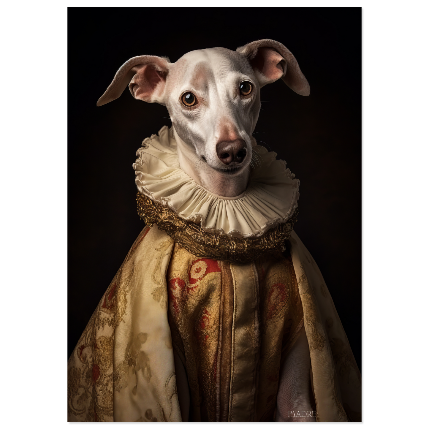 Whippet dog renaissance (DOG322)