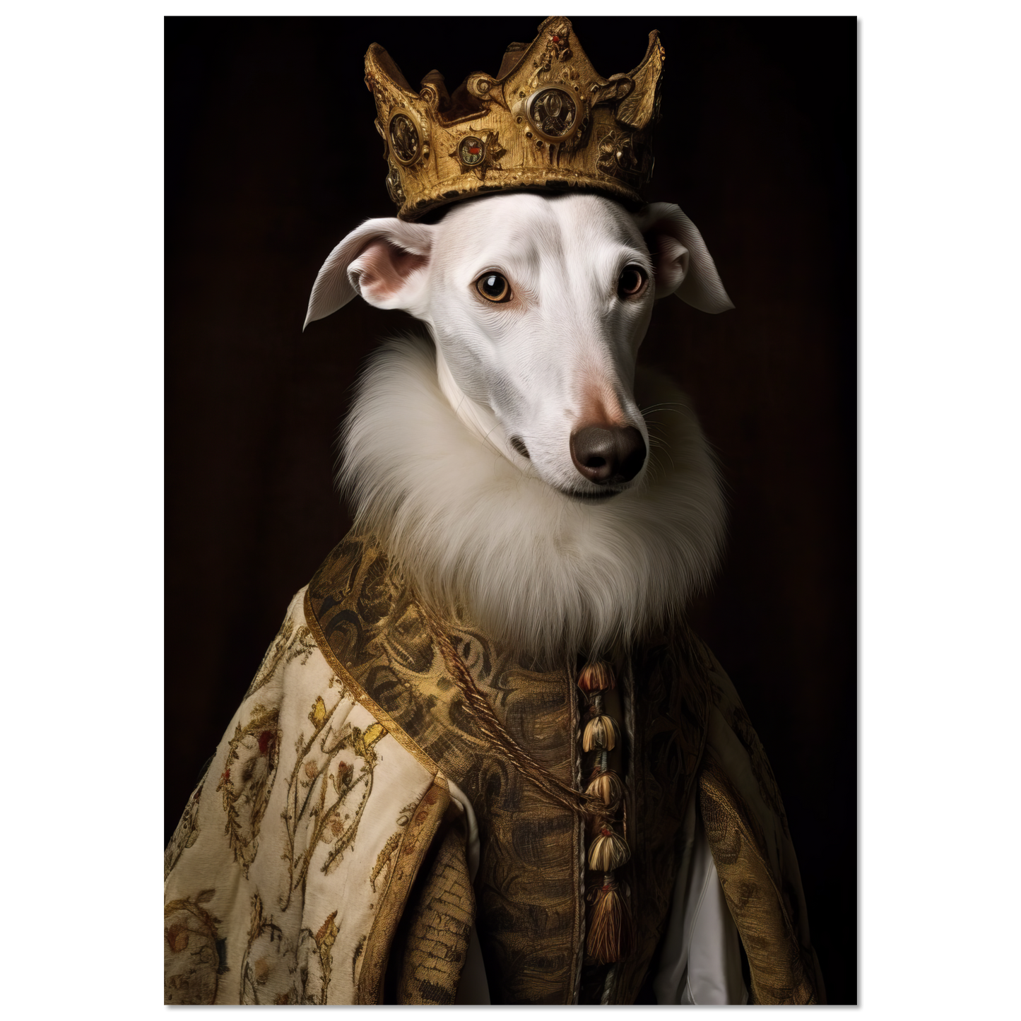 Whippet dog renaissance (DOG323)