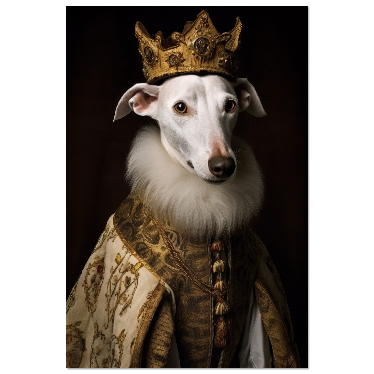 Whippet dog renaissance (DOG323)