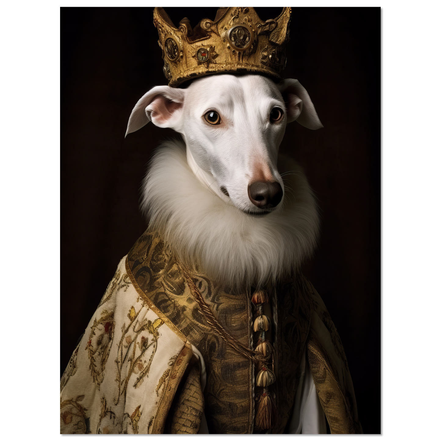 Whippet dog renaissance (DOG323)