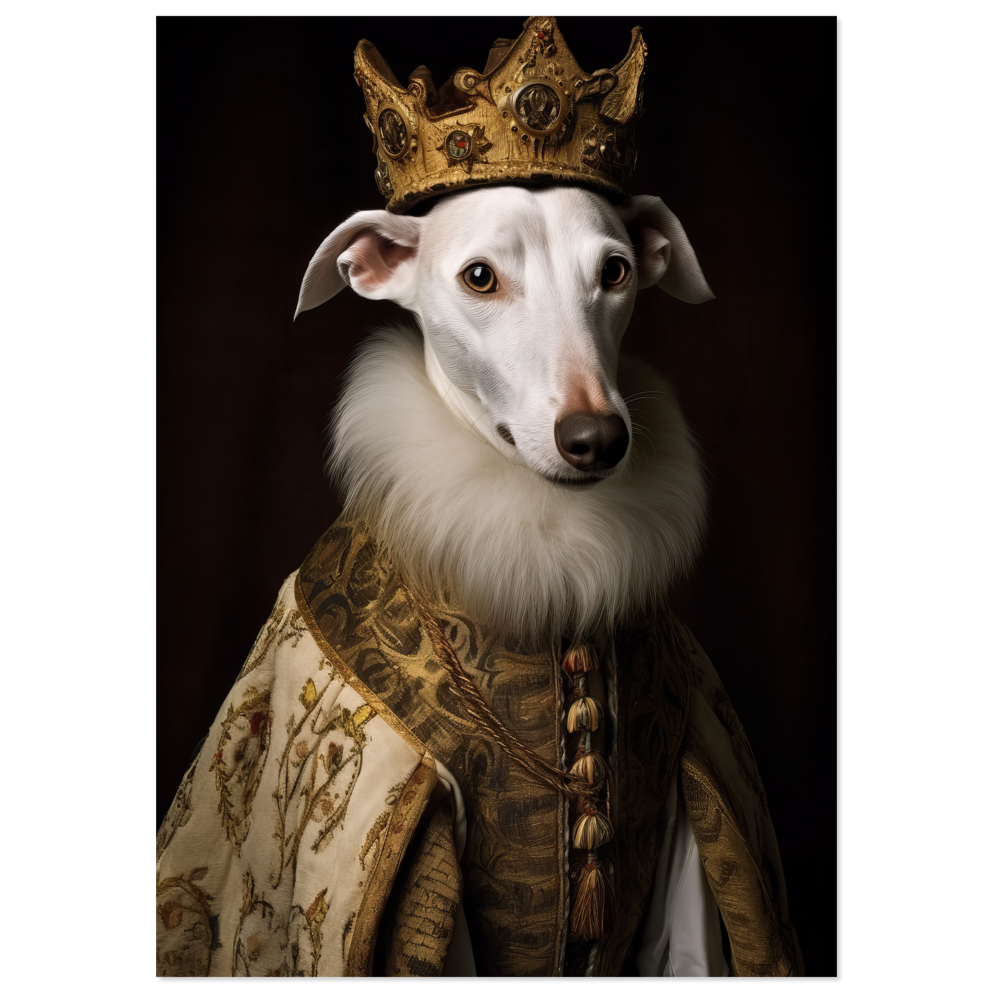 Whippet dog renaissance (DOG323)
