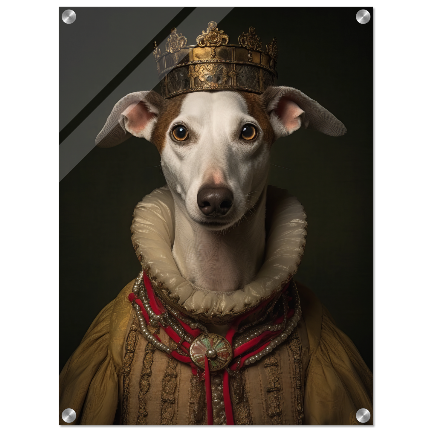 Whippet dog renaissance (DOG324)