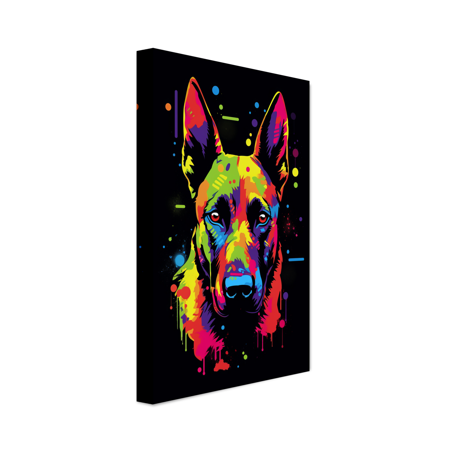 Malinois dog pop art (DOG338)