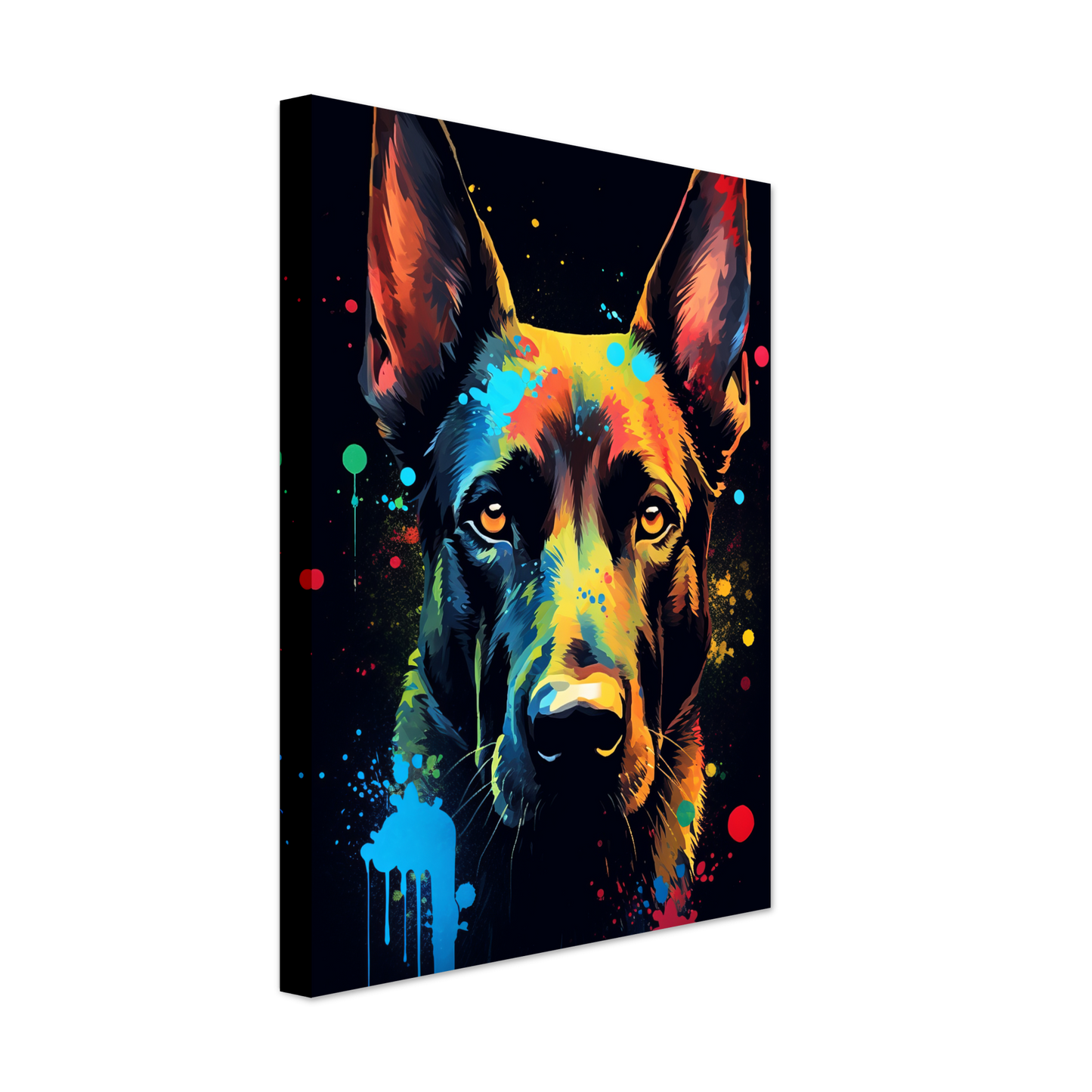 Malinois dog pop art (DOG339)