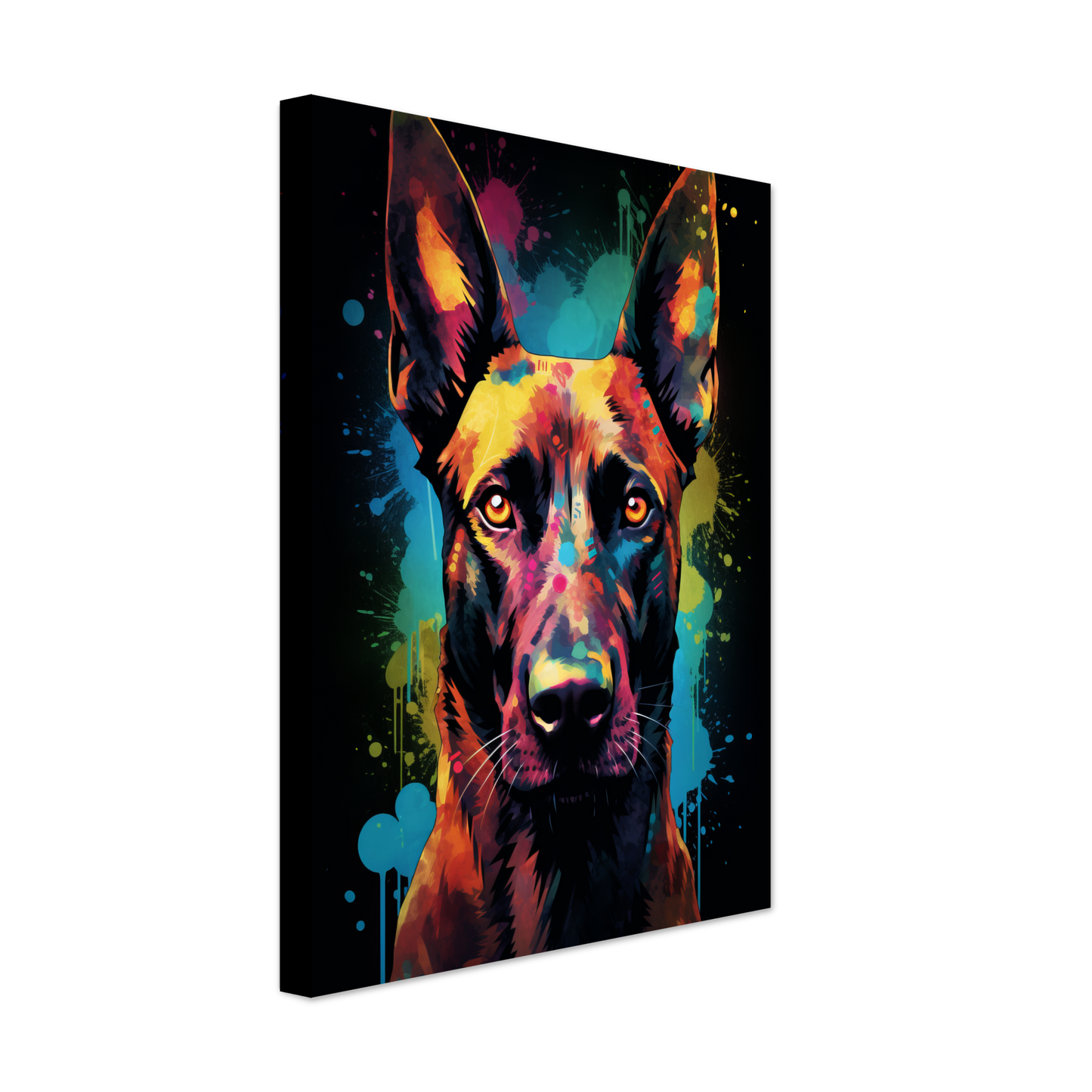 Malinois dog pop art (DOG340)