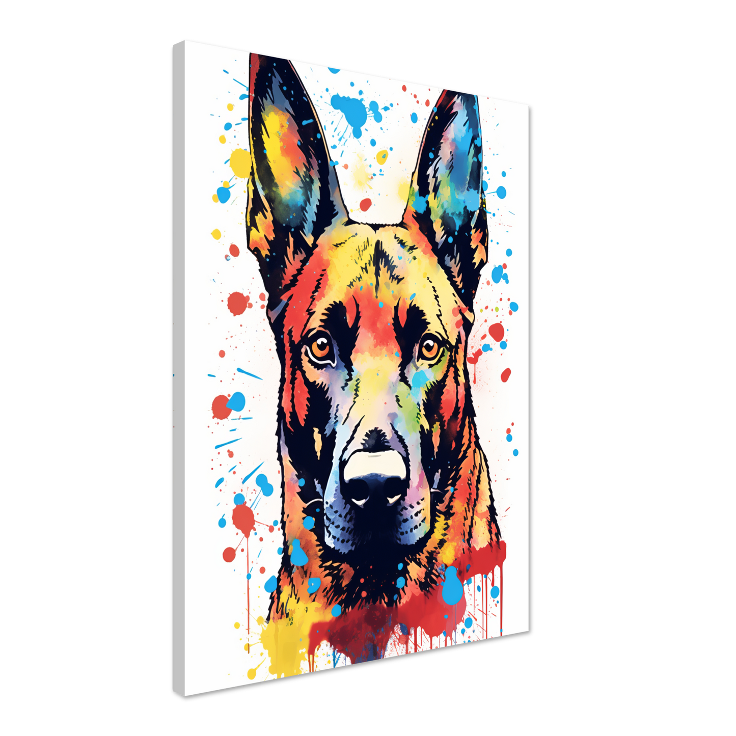 Malinois Hund Pop-Art (DOG341)
