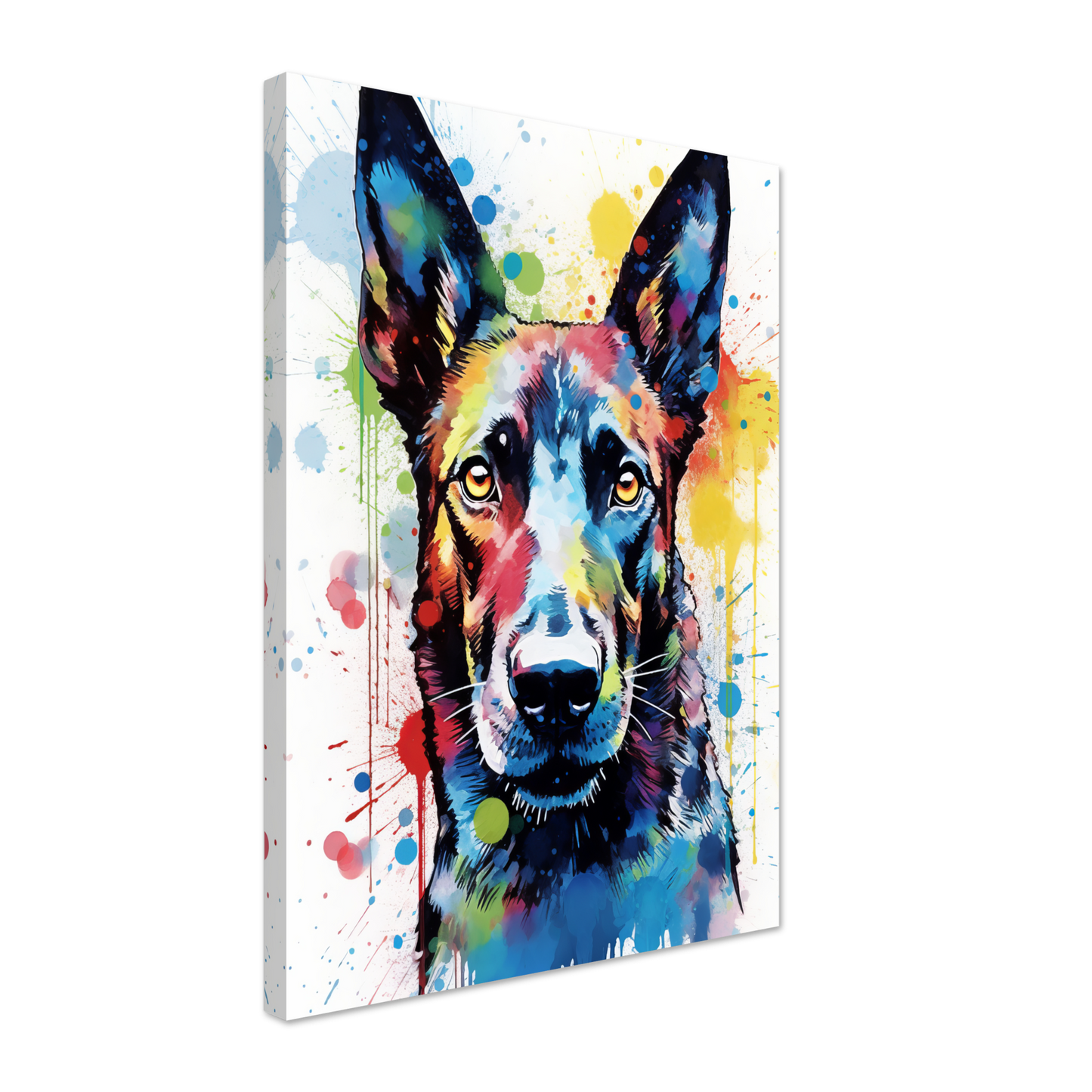 Malinois Hund Pop-Art (DOG342)