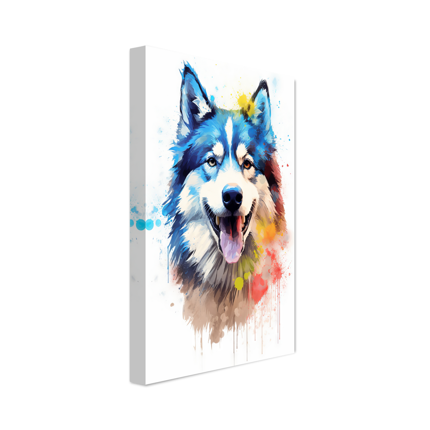 Dog Huskie Pop Art (DOG39)