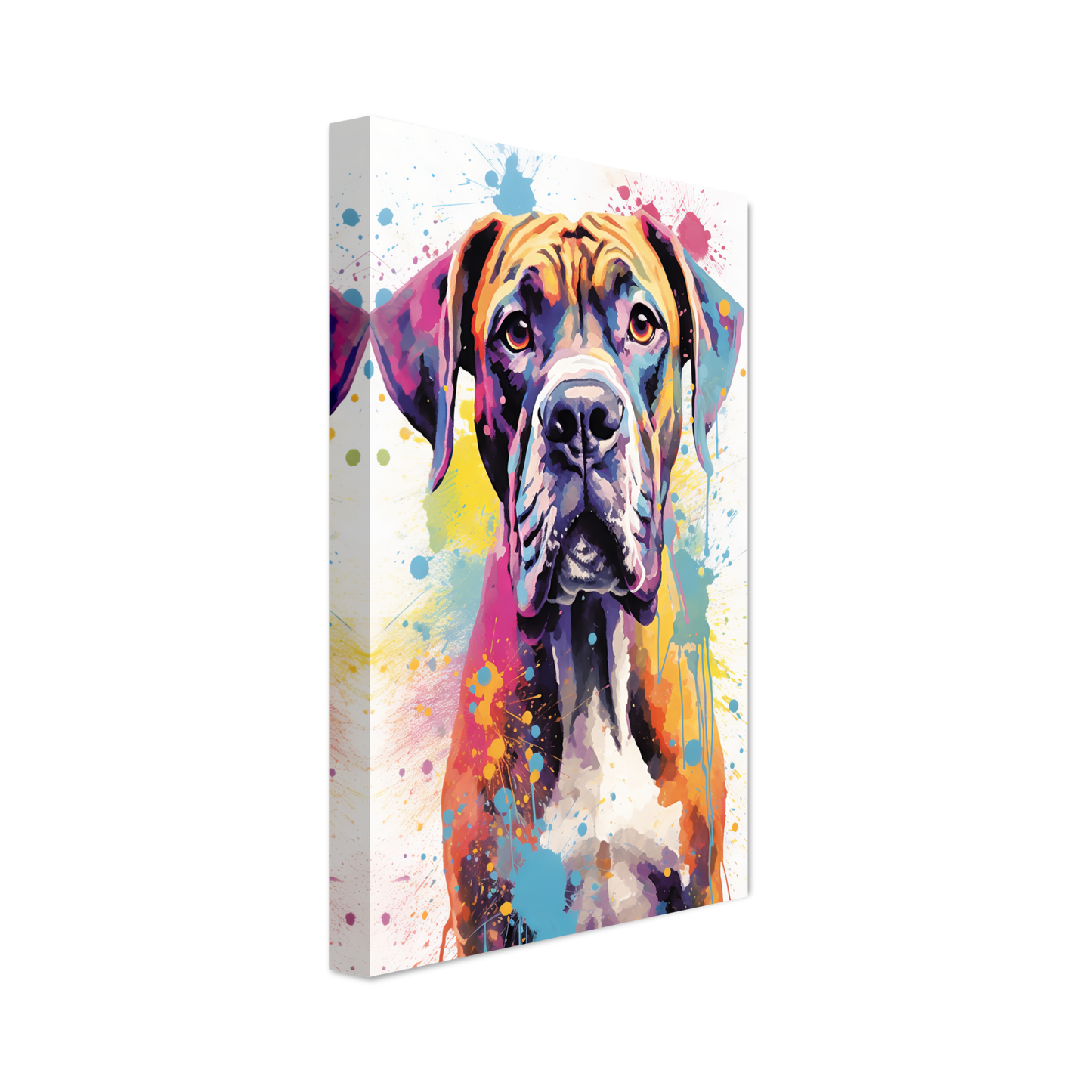 Hund Boxer Pop-Art (DOG45)