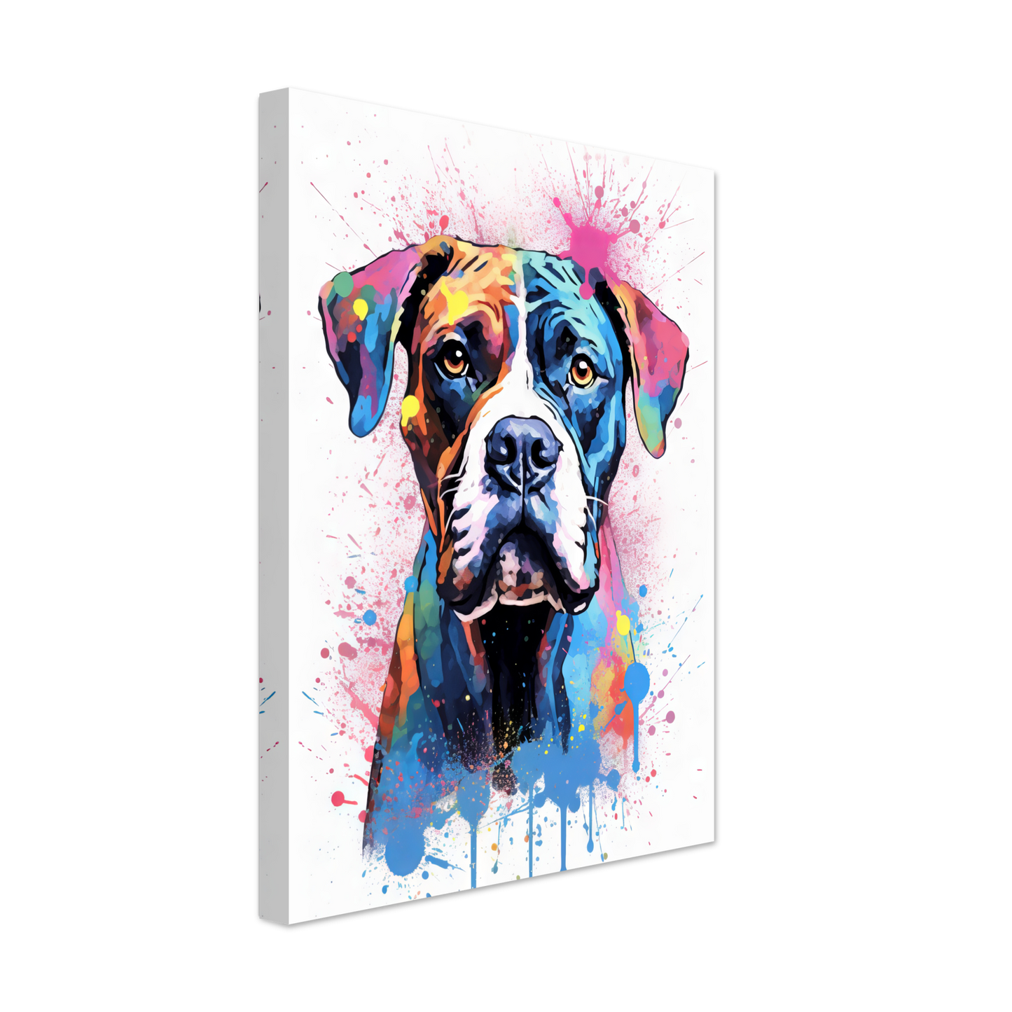 Hund Boxer Pop-Art (DOG46)