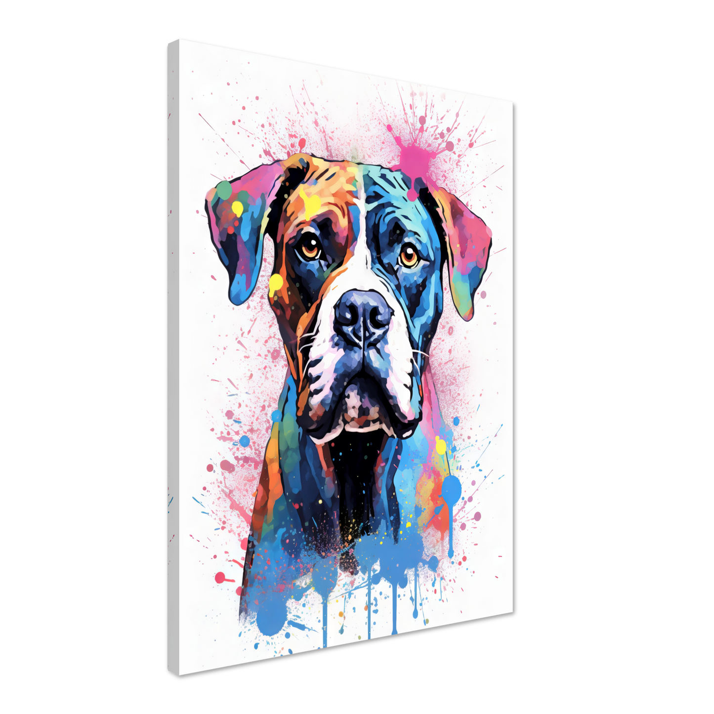 Hund Boxer Pop-Art (DOG46)