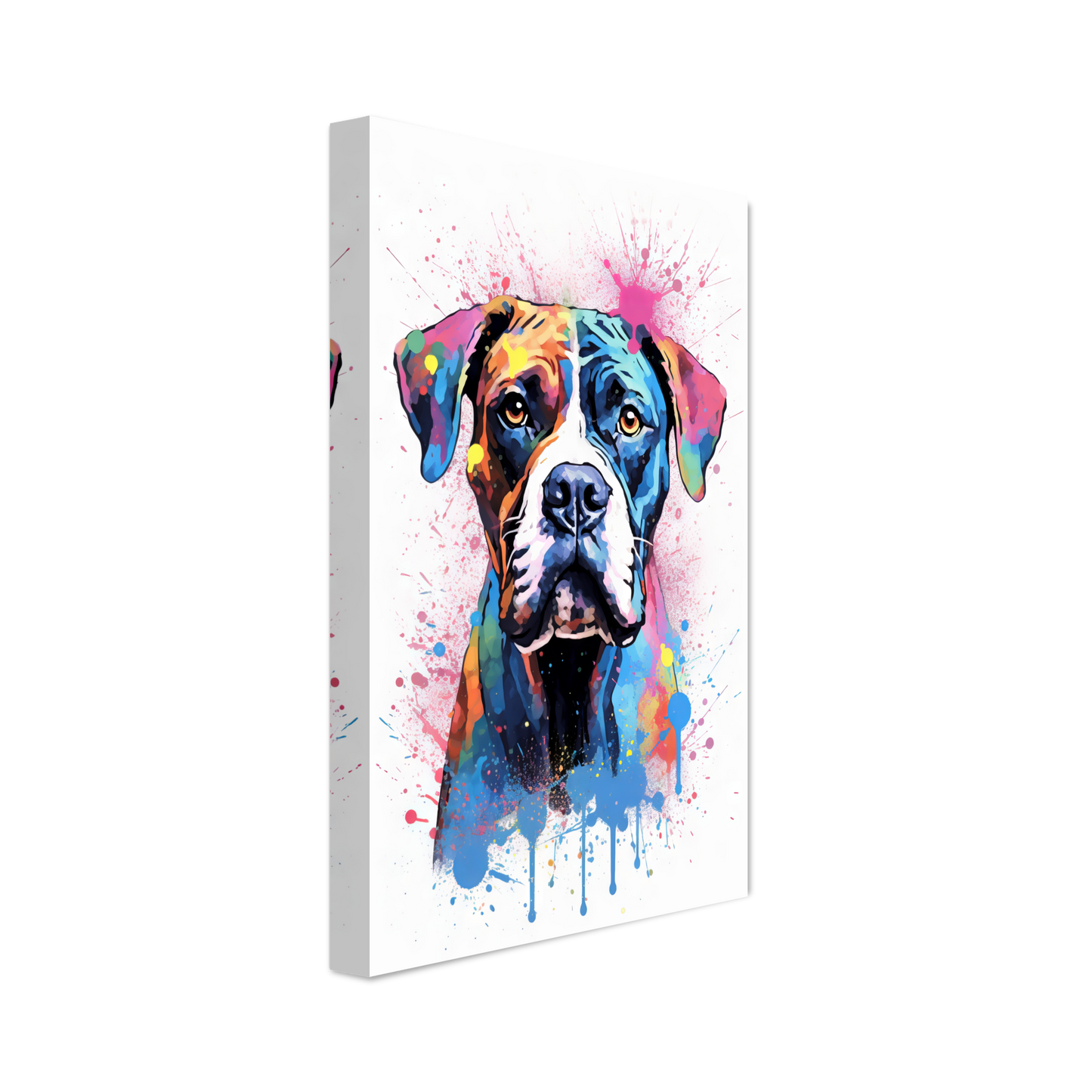 Hund Boxer Pop-Art (DOG46)