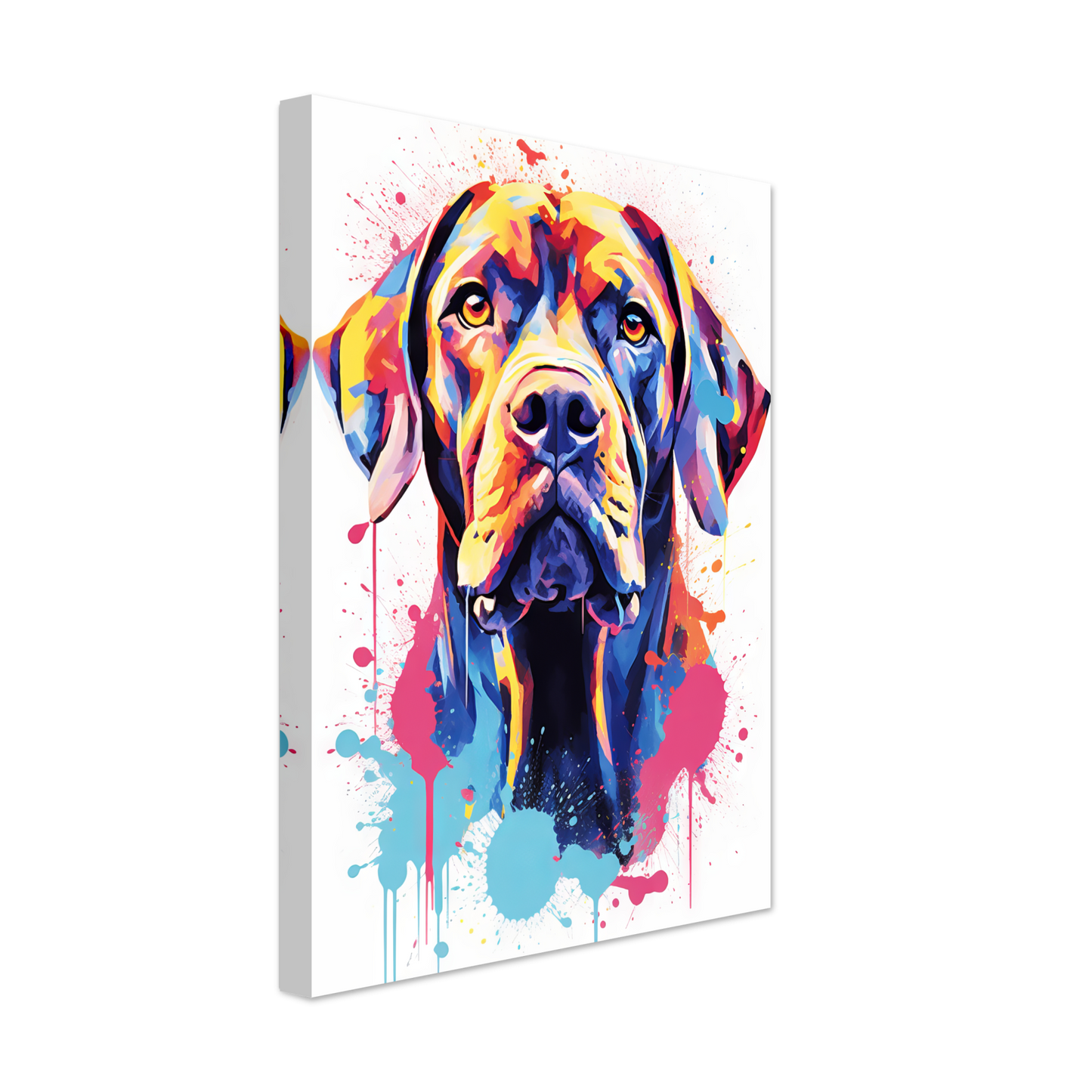 Hund Boxer Pop-Art (DOG48)