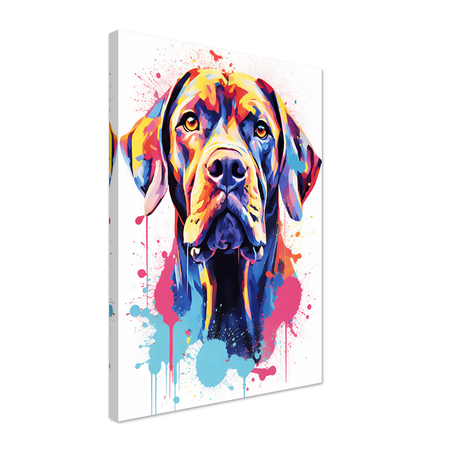 Hund Boxer Pop-Art (DOG48)