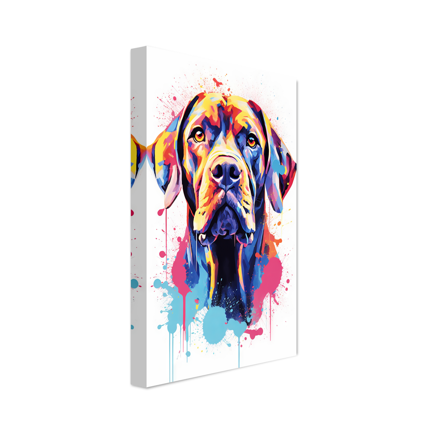 Hund Boxer Pop-Art (DOG48)