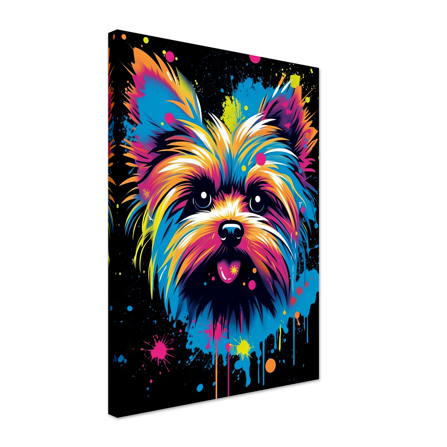 Hund Yorkshire Terrier Pop-Art (DOG49)