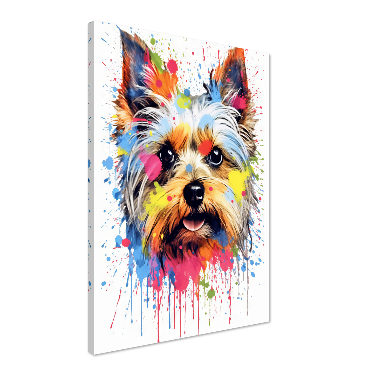 Dog Yorkshire Terrier Pop Art (DOG53)