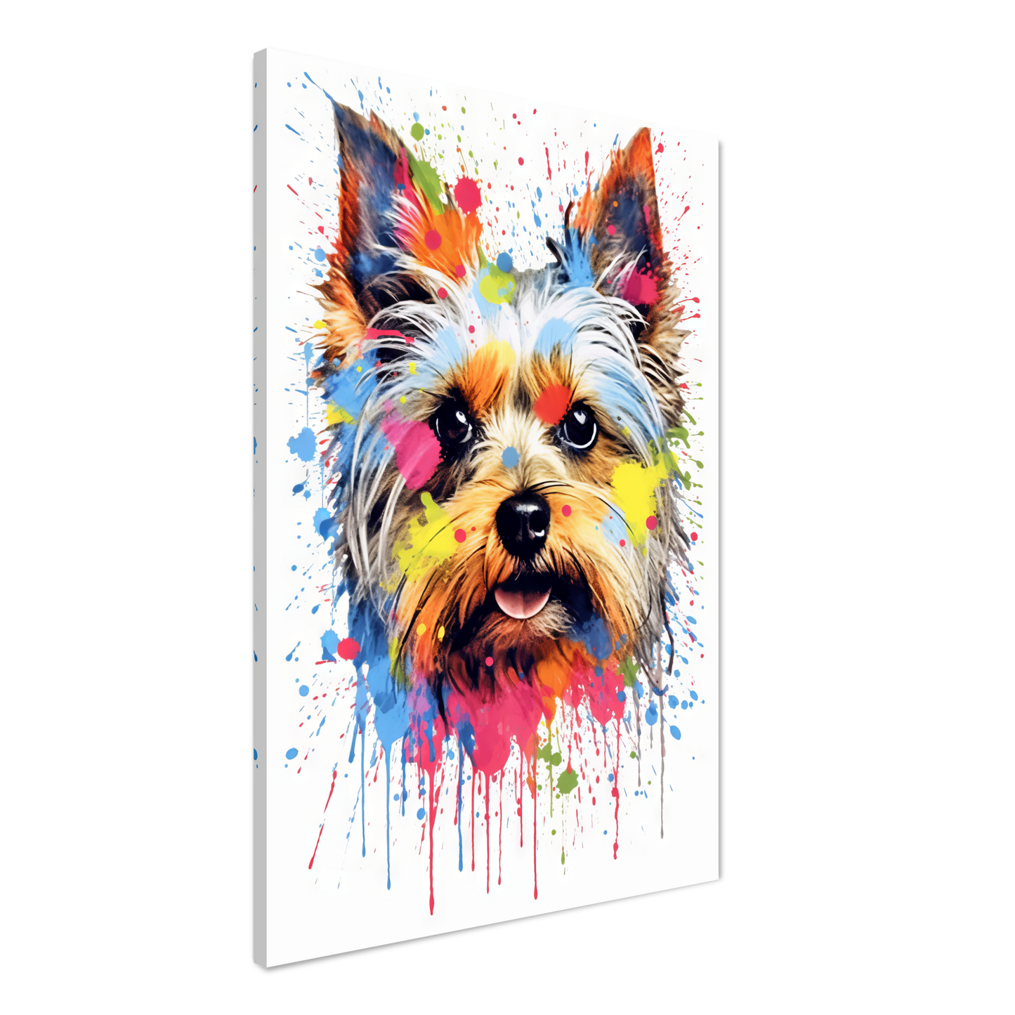 Dog Yorkshire Terrier Pop Art (DOG53)