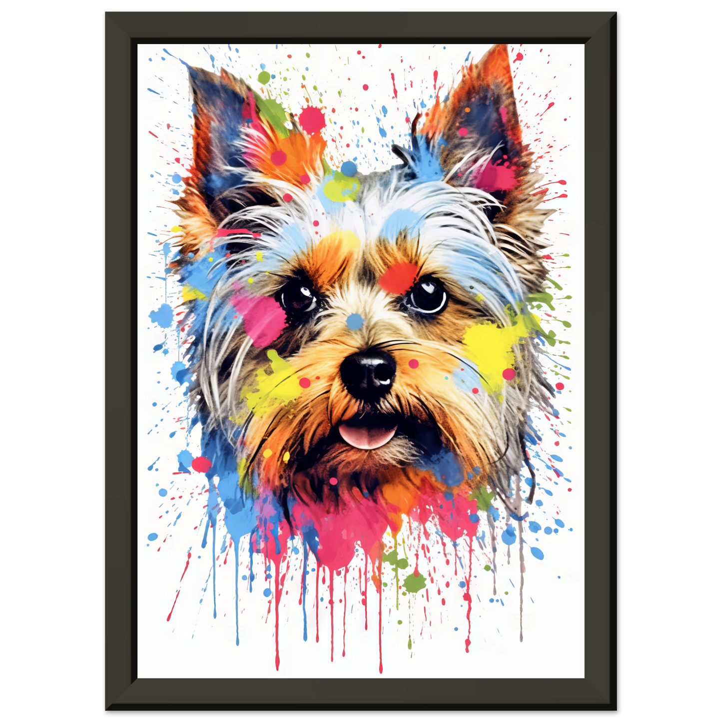 Dog Yorkshire Terrier Pop Art (DOG53)