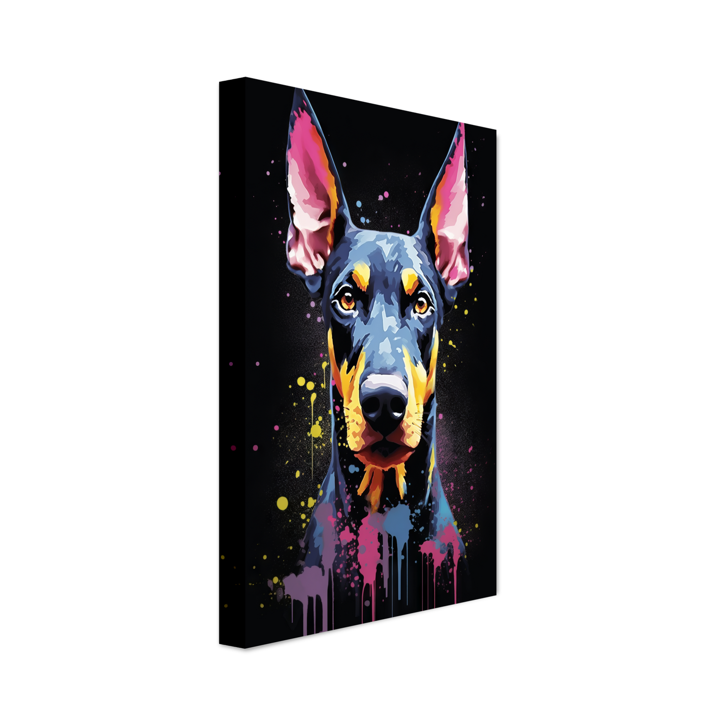 Dog Doberman Pop Art (DOG57)