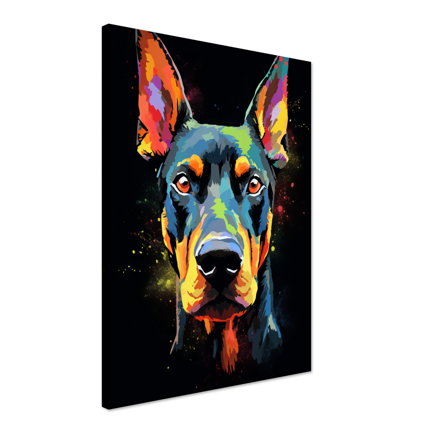 Dog Doberman Pop Art (DOG59)