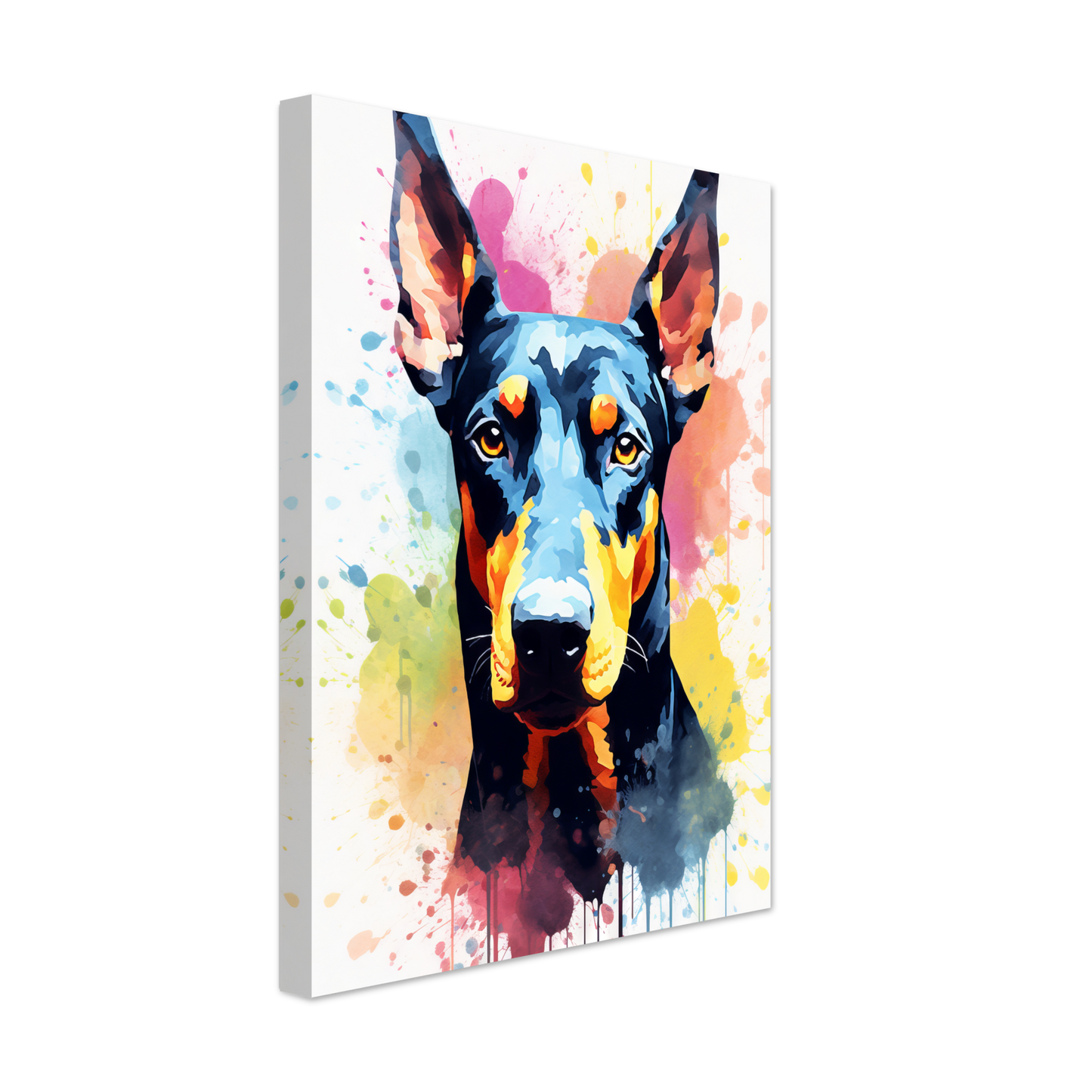 Dog Doberman Pop Art (DOG61)